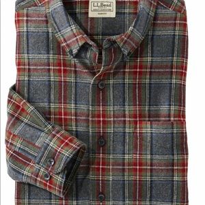 LL Bean Women’s Size Small Scotch Plaid Flannel
